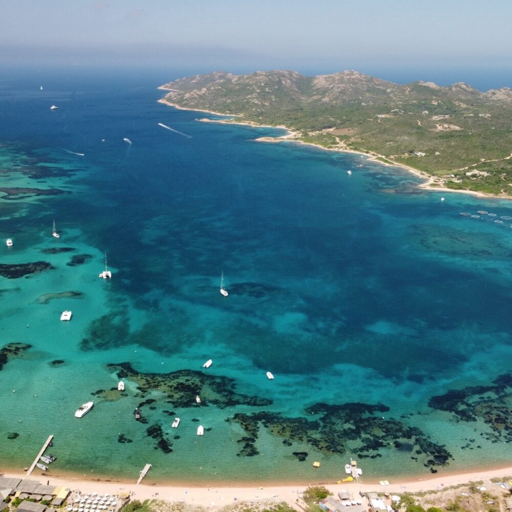 Corse-Santa-manza-plage-bateau-excursion